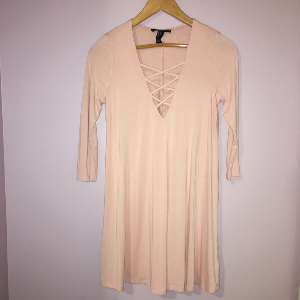 Forever 21 small light pink dress